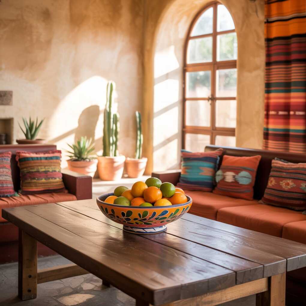 Add Some Rustic Elements Mexican interior design