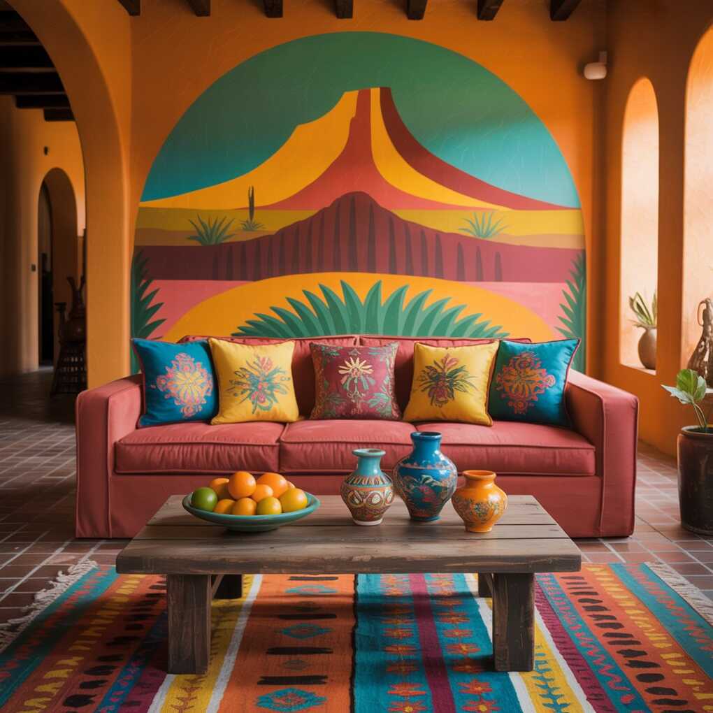Mexican interior design Incorporate Patterns
