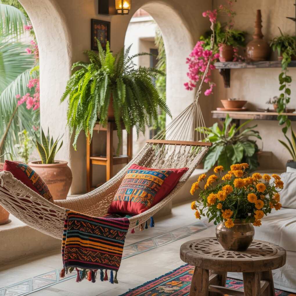 Incorporate Some Plants Mexican interior design