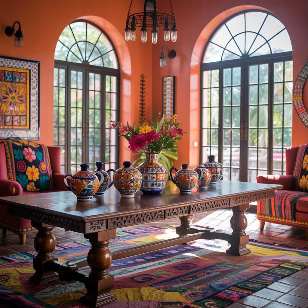 Mexican interior design Lighting