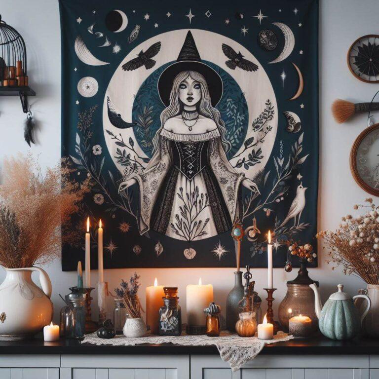 Witchy shop home decor