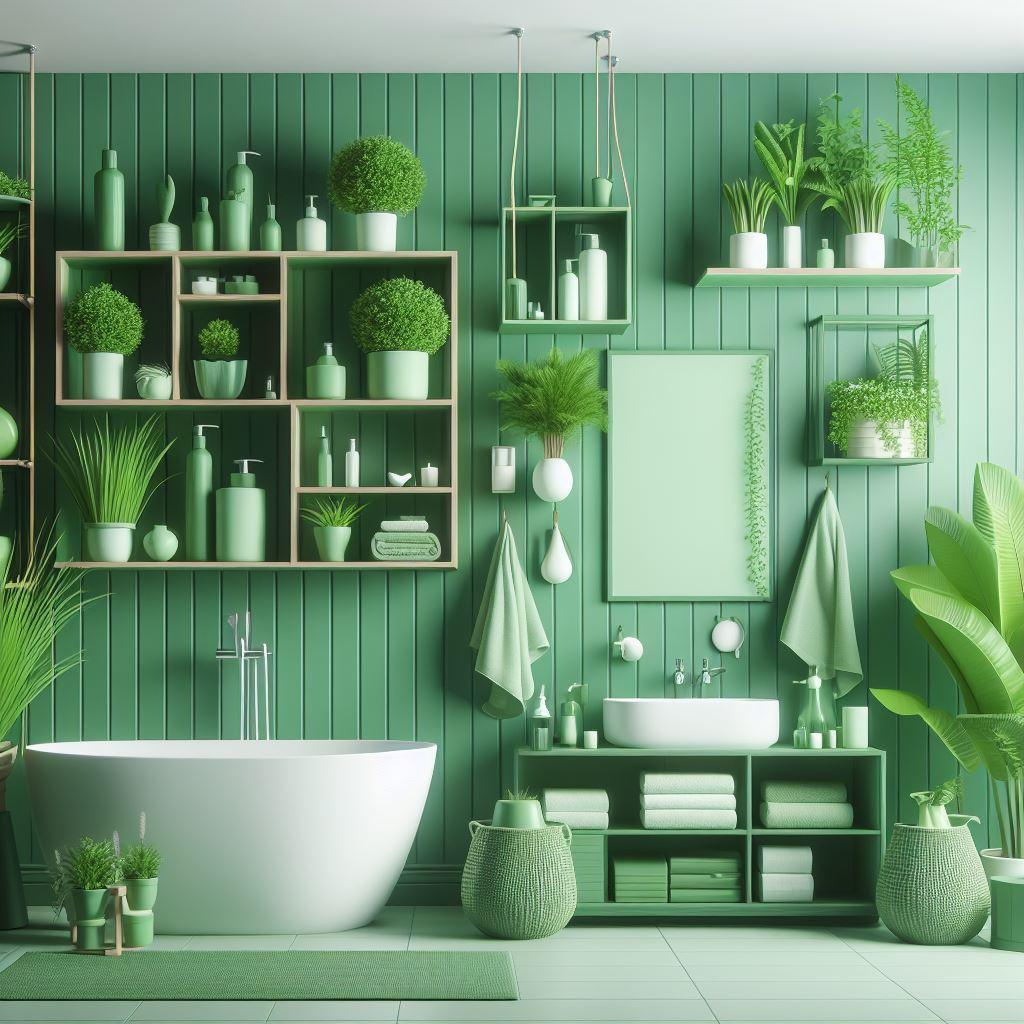 Add Green Shelving