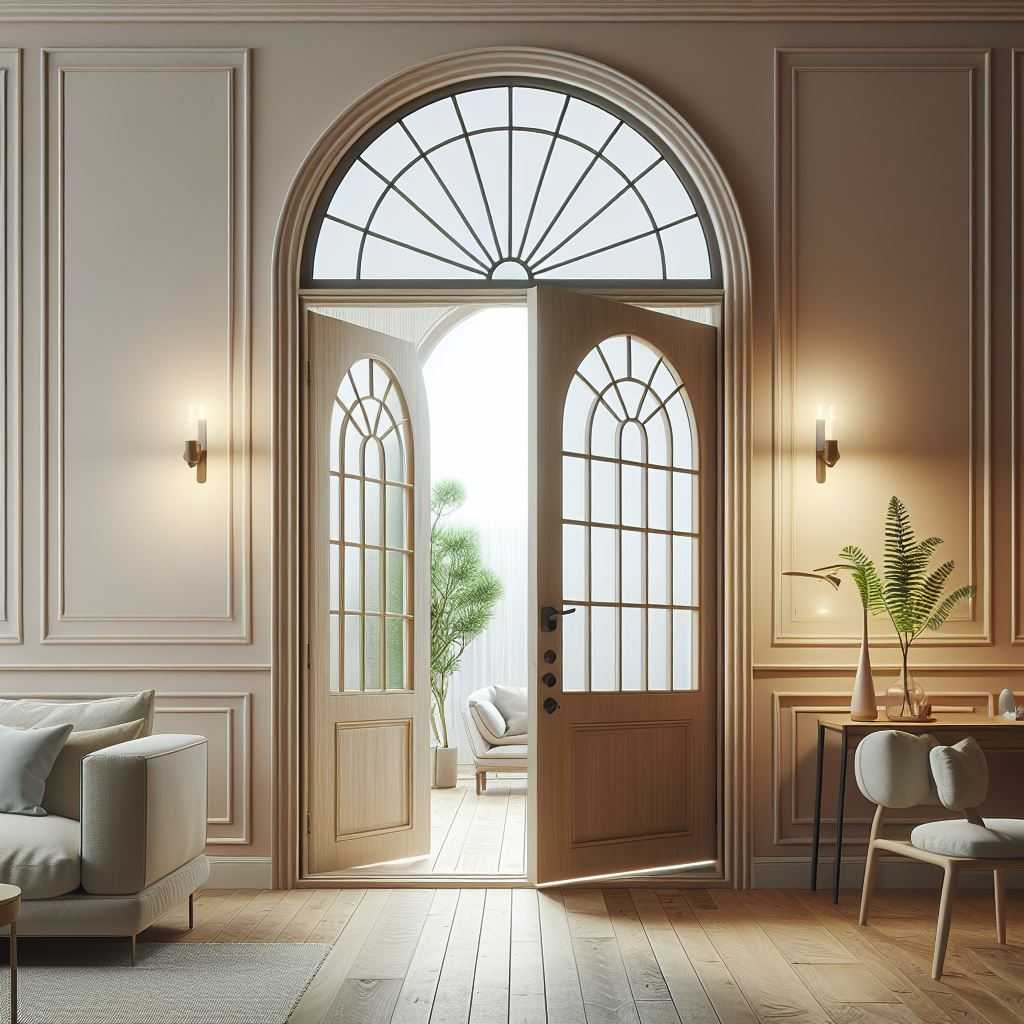 Arched Pocket Windows