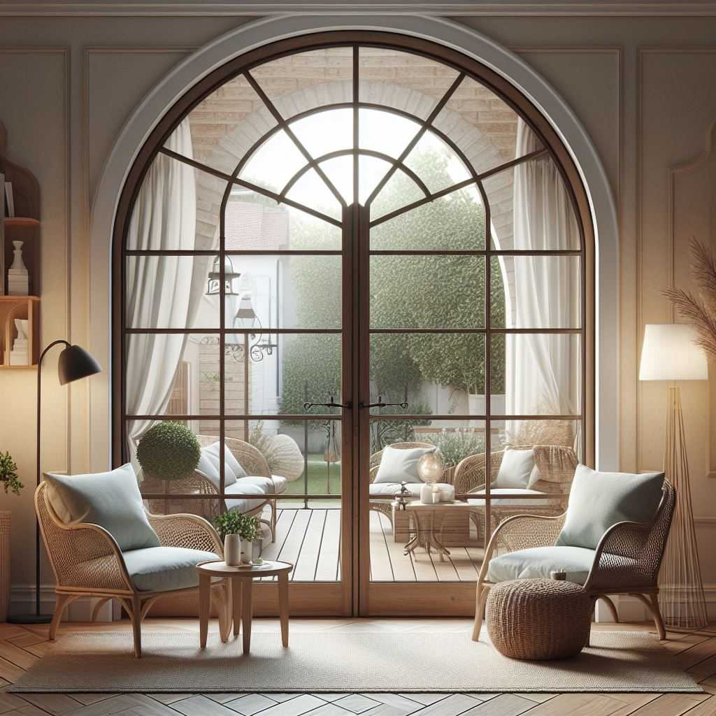Arched Screened Doors