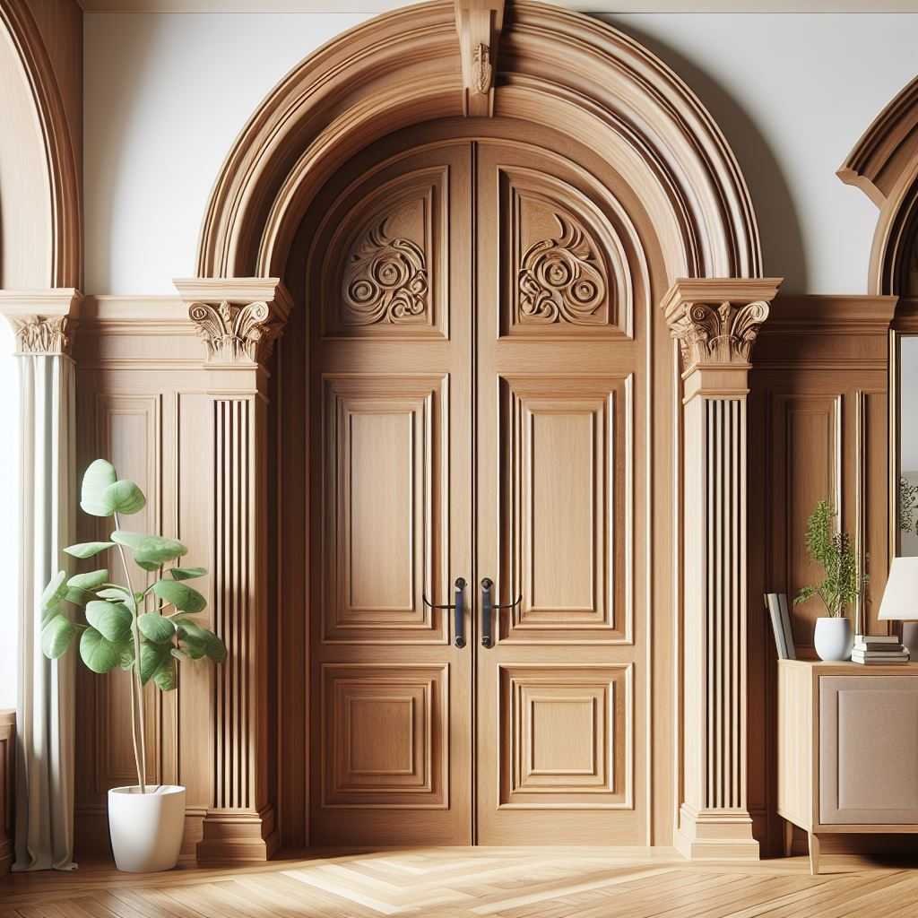 Arched Wood Doors