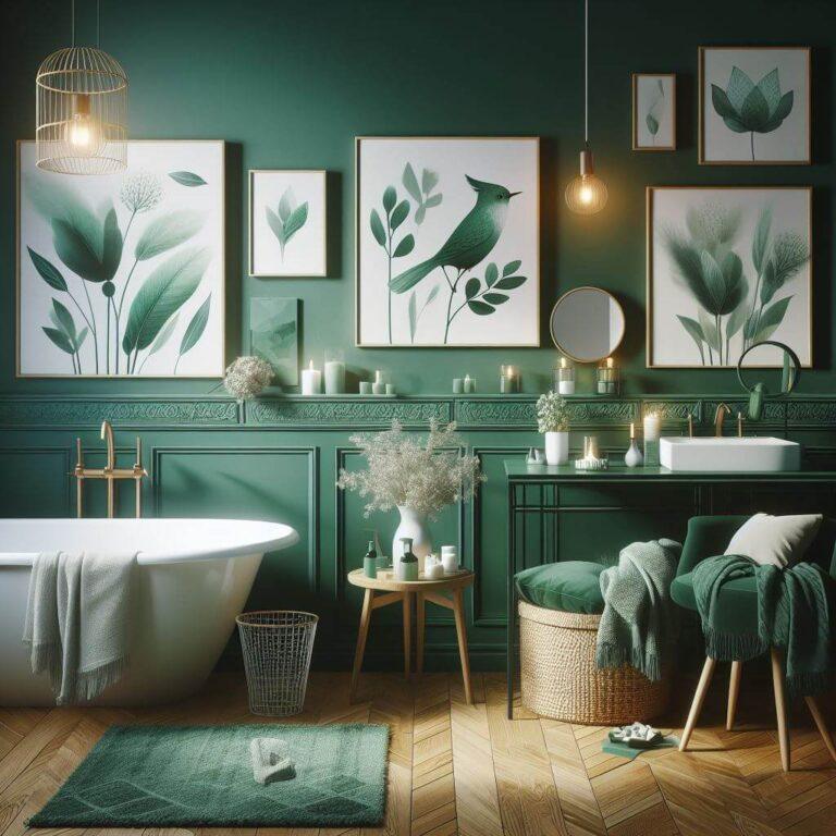 15 Emerald Green Bathroom Ideas: Create a Stunning Oasis in Your Home » HomeDecorFull