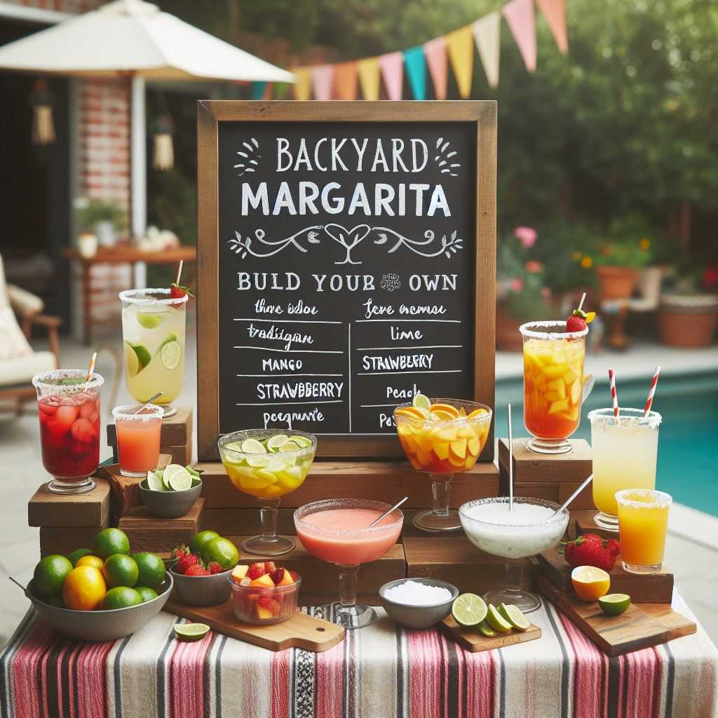 Backyard Margarita Bar