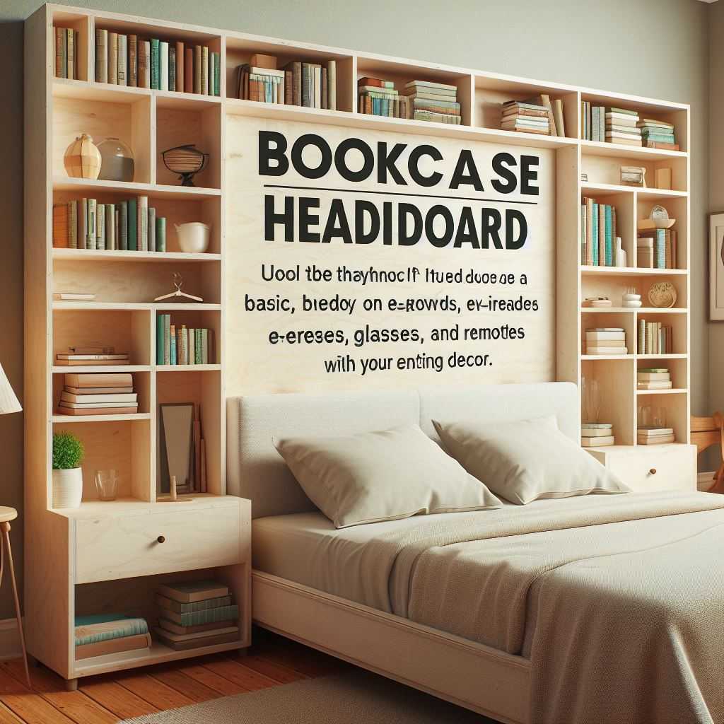 Build a Bookcase Headboard