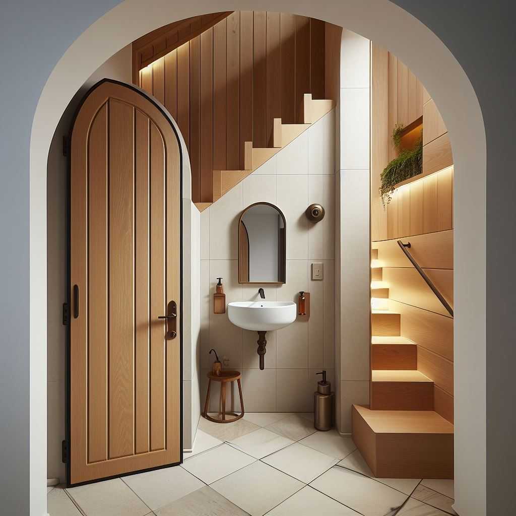 Contemporary Powder Room