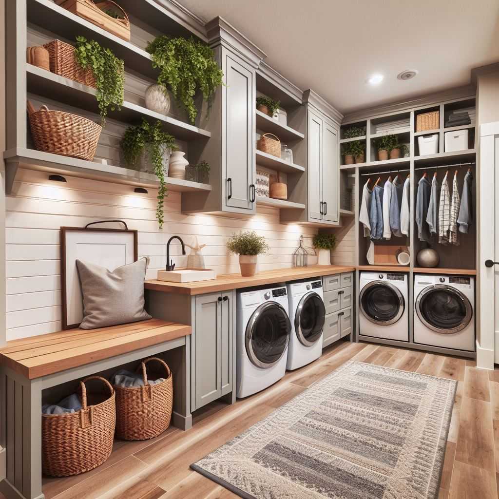 Custom Laundry Cabinetry