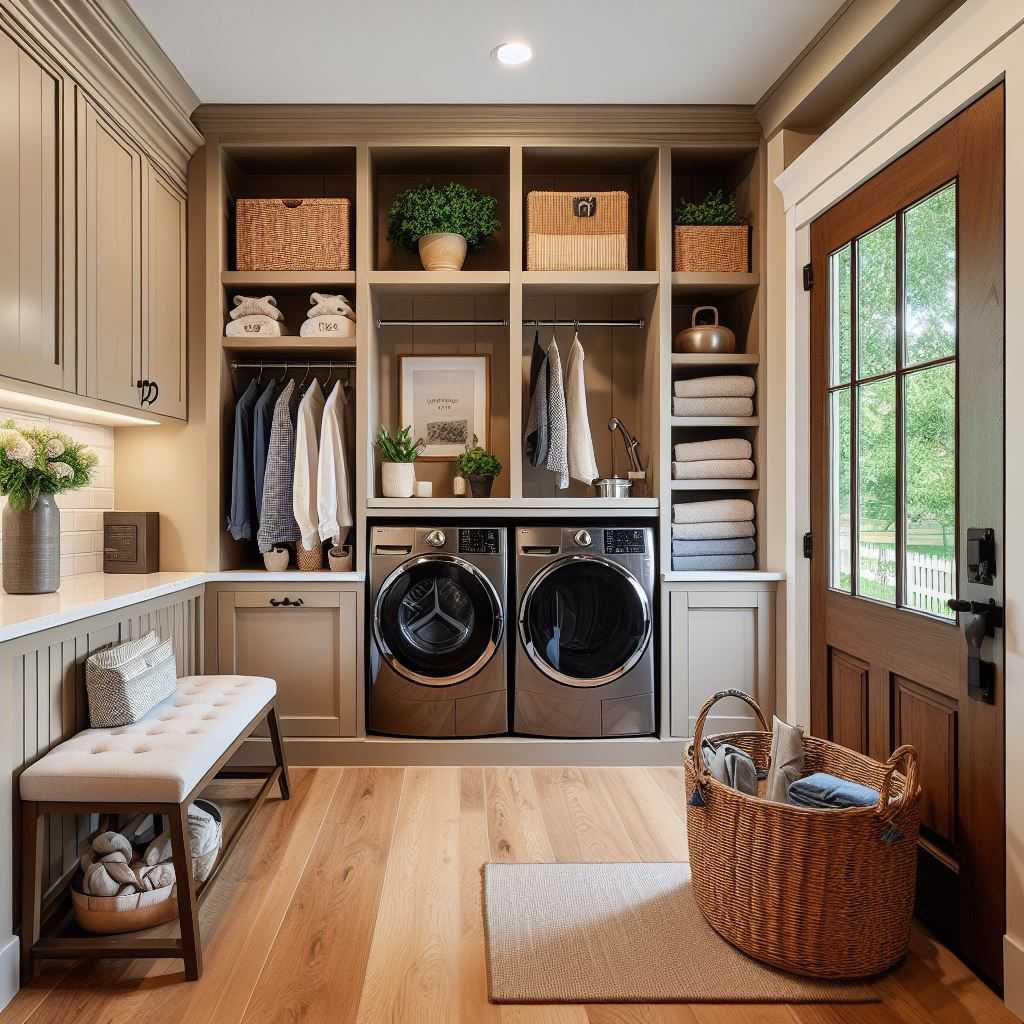 Custom Laundry Closet