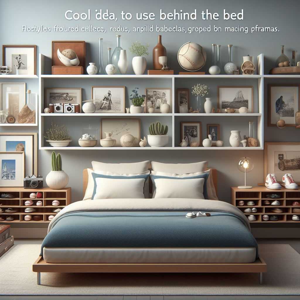 15 Cool Ideas To Use Space Behind The Bed » HomeDecorFull