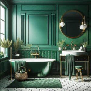 15 Emerald Green Bathroom Ideas Create A Stunning Oasis In Your Home Emerald Green Fixtures Stylish And Functional 300x300