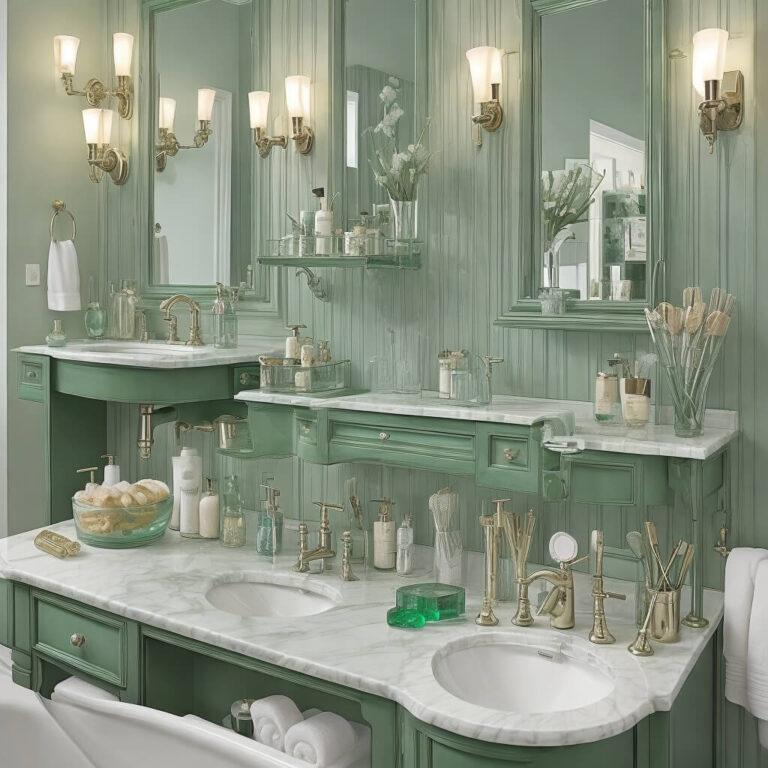 15 Emerald Green Bathroom Ideas: Create a Stunning Oasis in Your Home ...