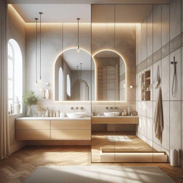 36 Stylish Half Wall Ideas for Your Bathroom » HomeDecorFull