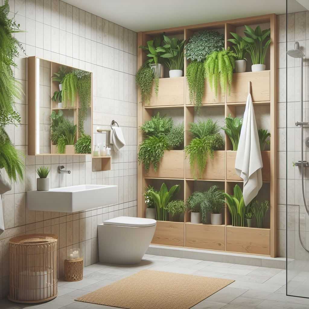Half Walls with Plants