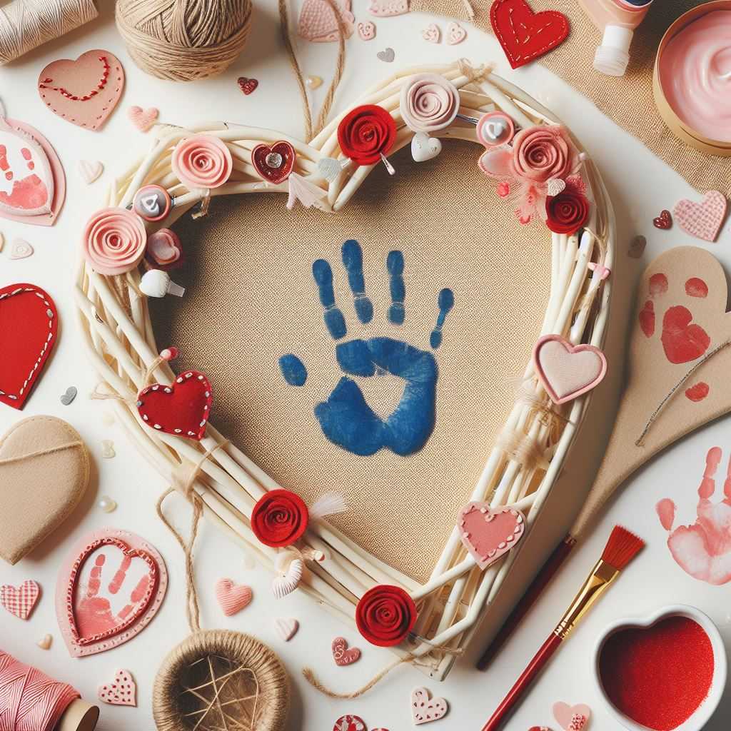 Handprint Frame Keepsakes