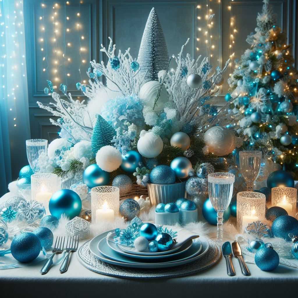 Icy Blue Decor