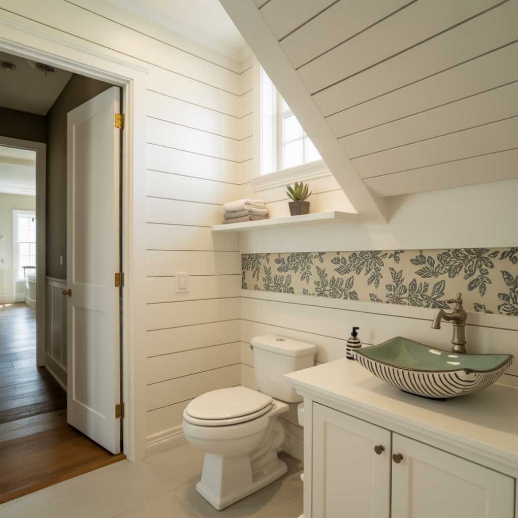 Modern Farmhouse Powder Room