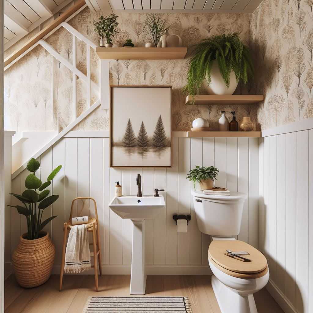 Modern Farmhouse Powder Room