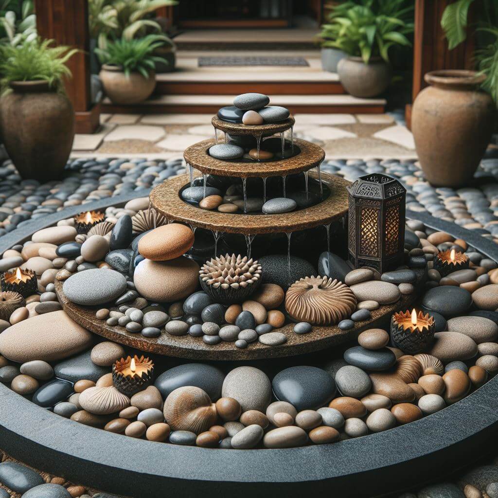 Pebbles in Water Features