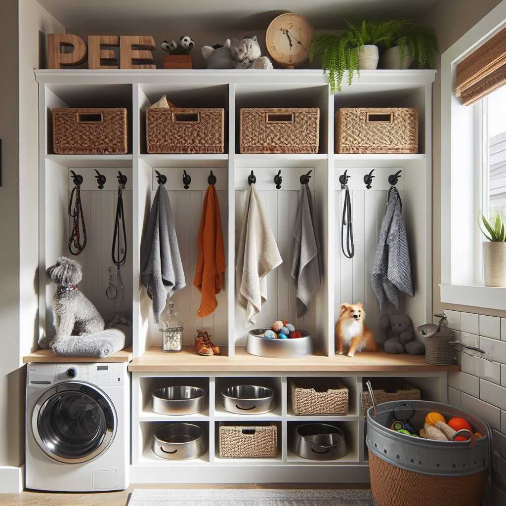 Pet Gear Storage Niche