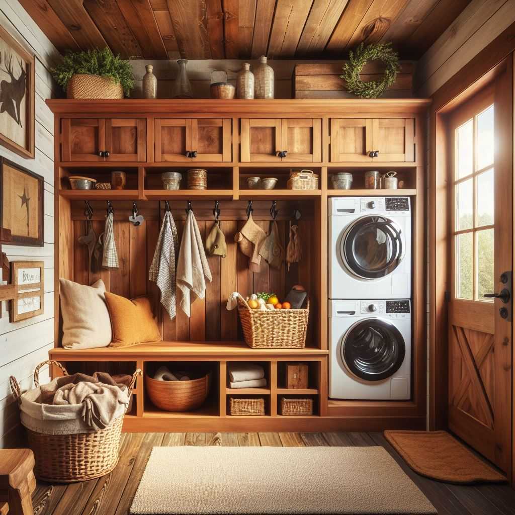 Rustic Wood Cabinets