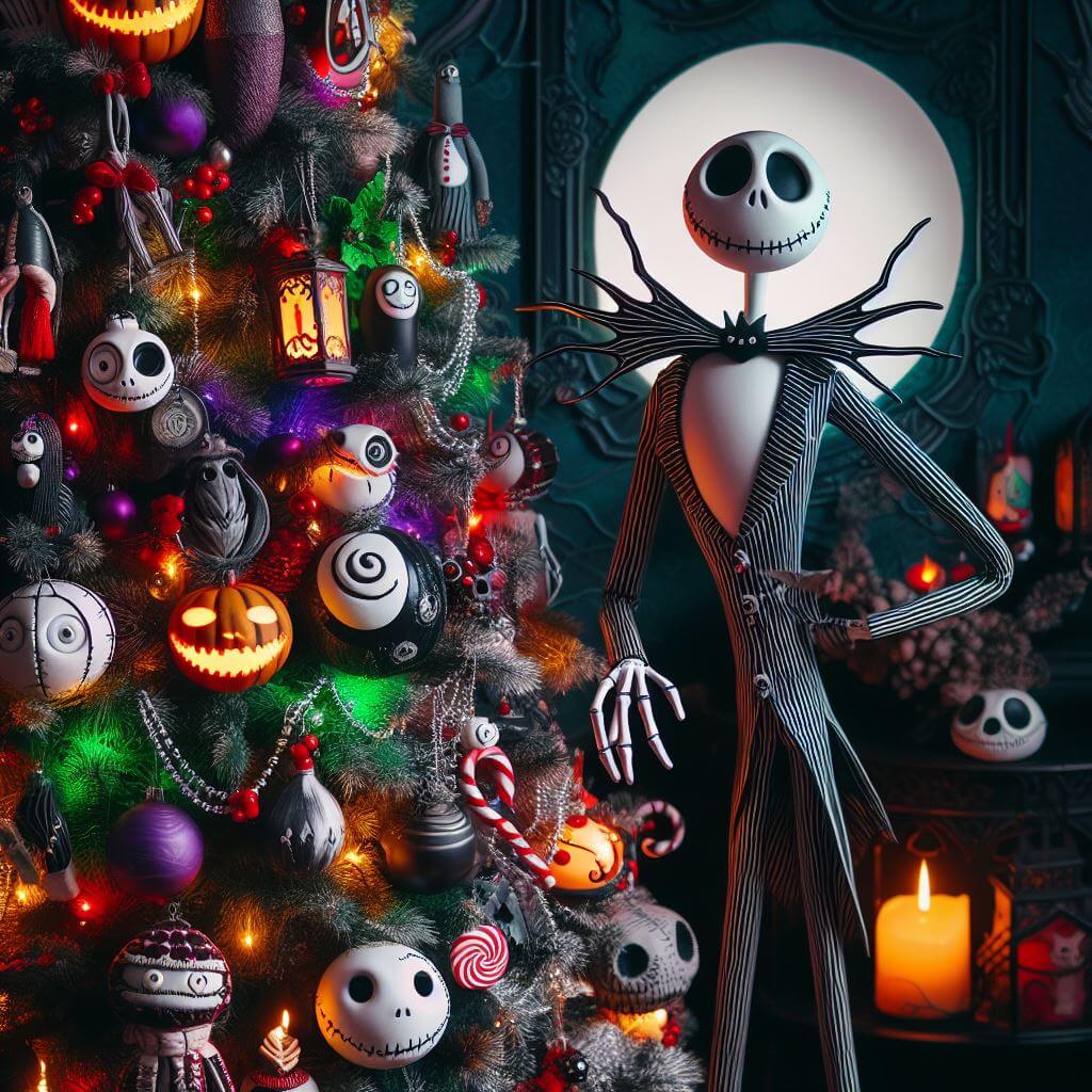 The Nightmare Before Christmas” are Jack Skellington