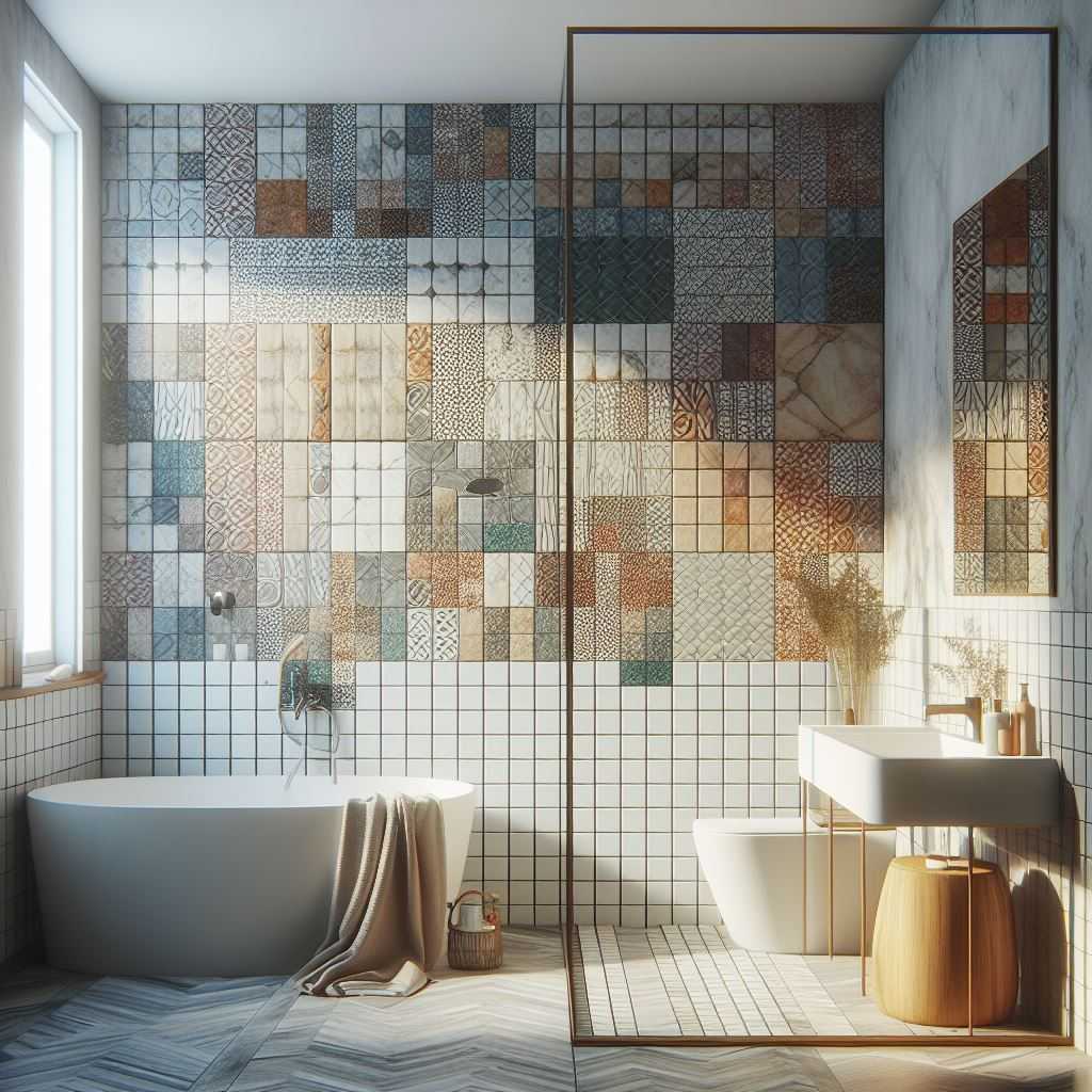 Tile Half Walls