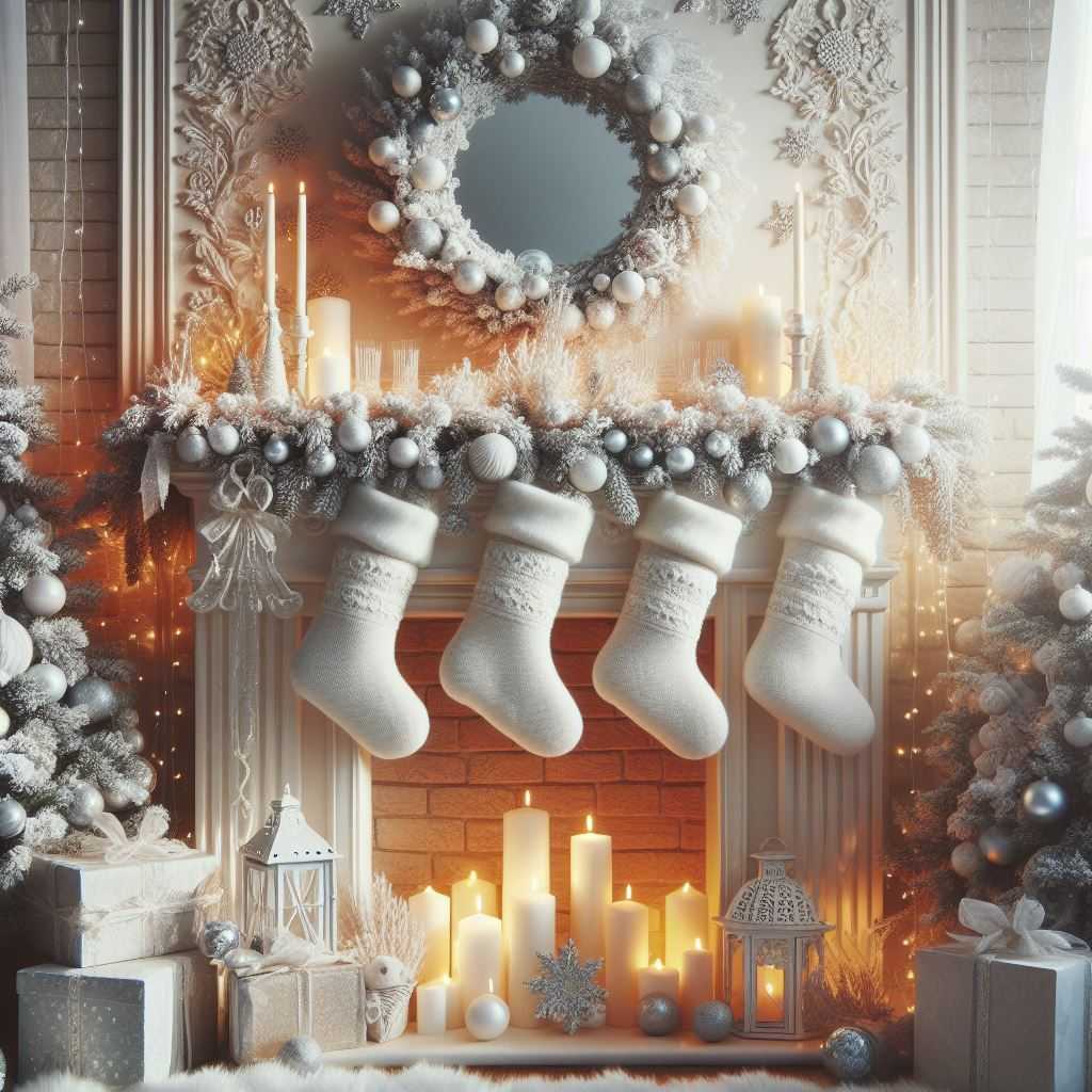 Winter Wonderland Mantel