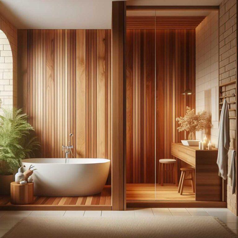 36 Stylish Half Wall Ideas for Your Bathroom » HomeDecorFull