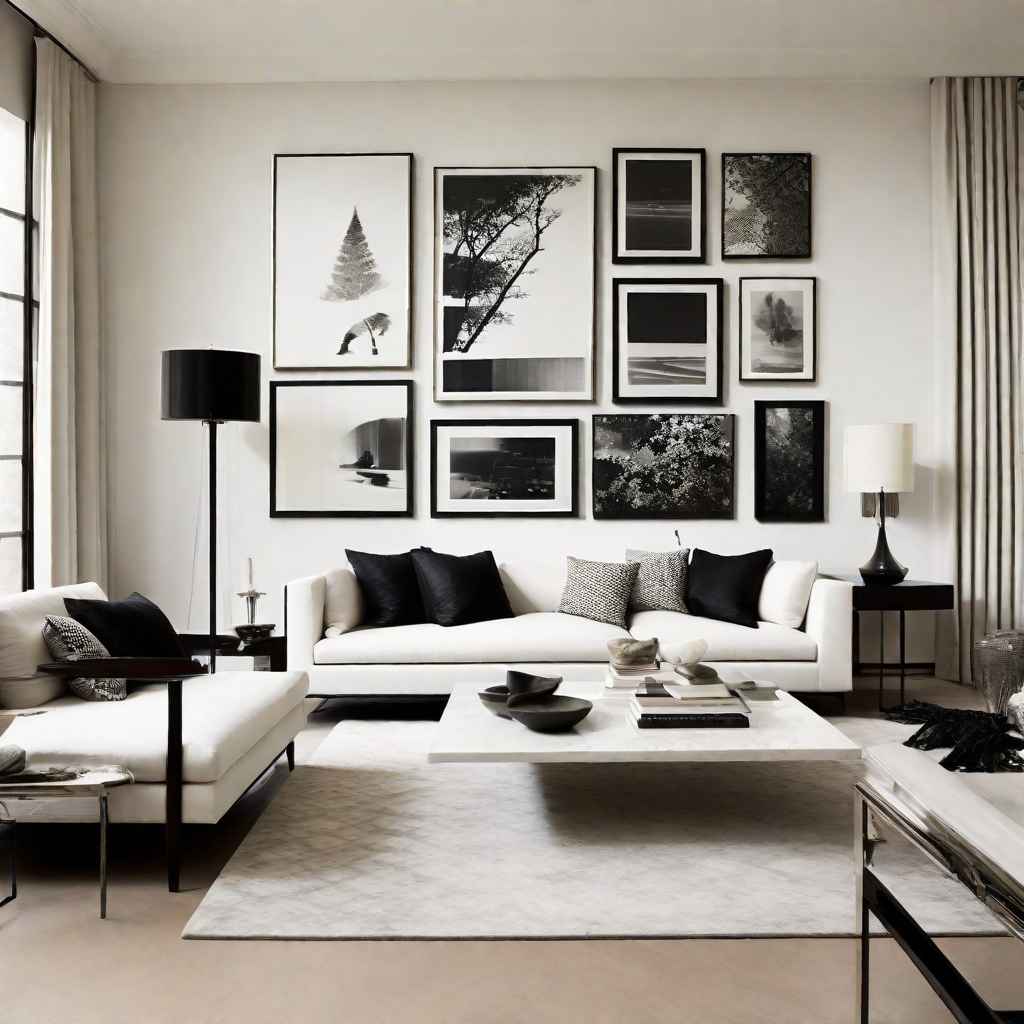 Black and White Gallery Wall