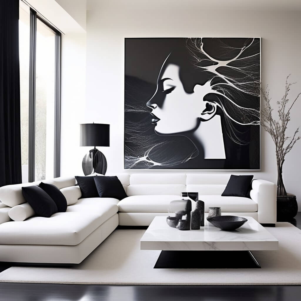 Black and White Artwork