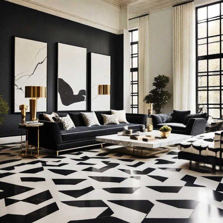 20 Black and White Living Room Decor Ideas » HomeDecorFull