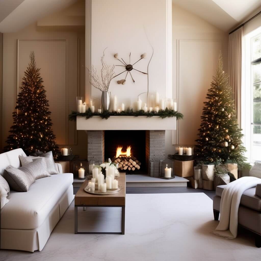 Enhance Your Fireplace with Seasonal Decor