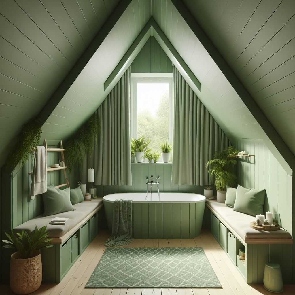 Attic Bath Nook