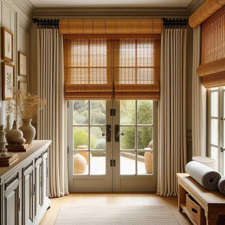 25 Stunning French Door Window Covering Ideas ?? HomeDecorFull