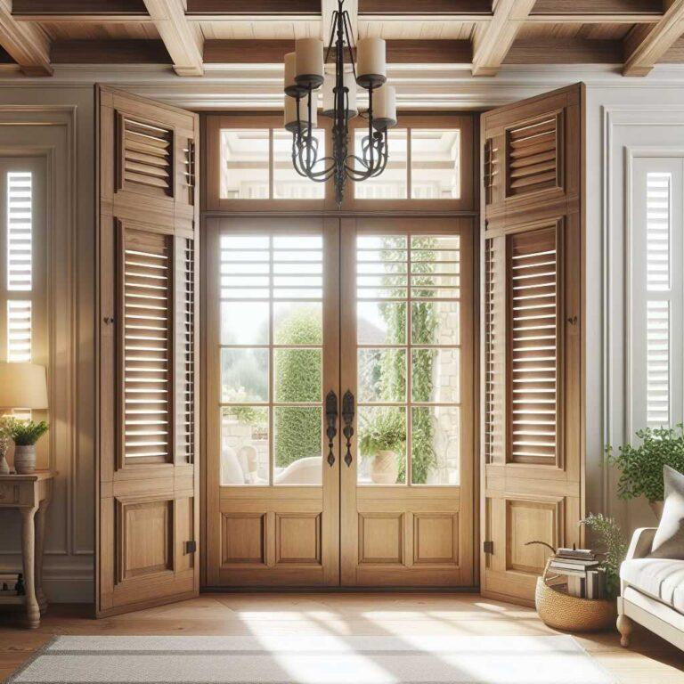 25 Stunning French Door Window Covering Ideas » HomeDecorFull