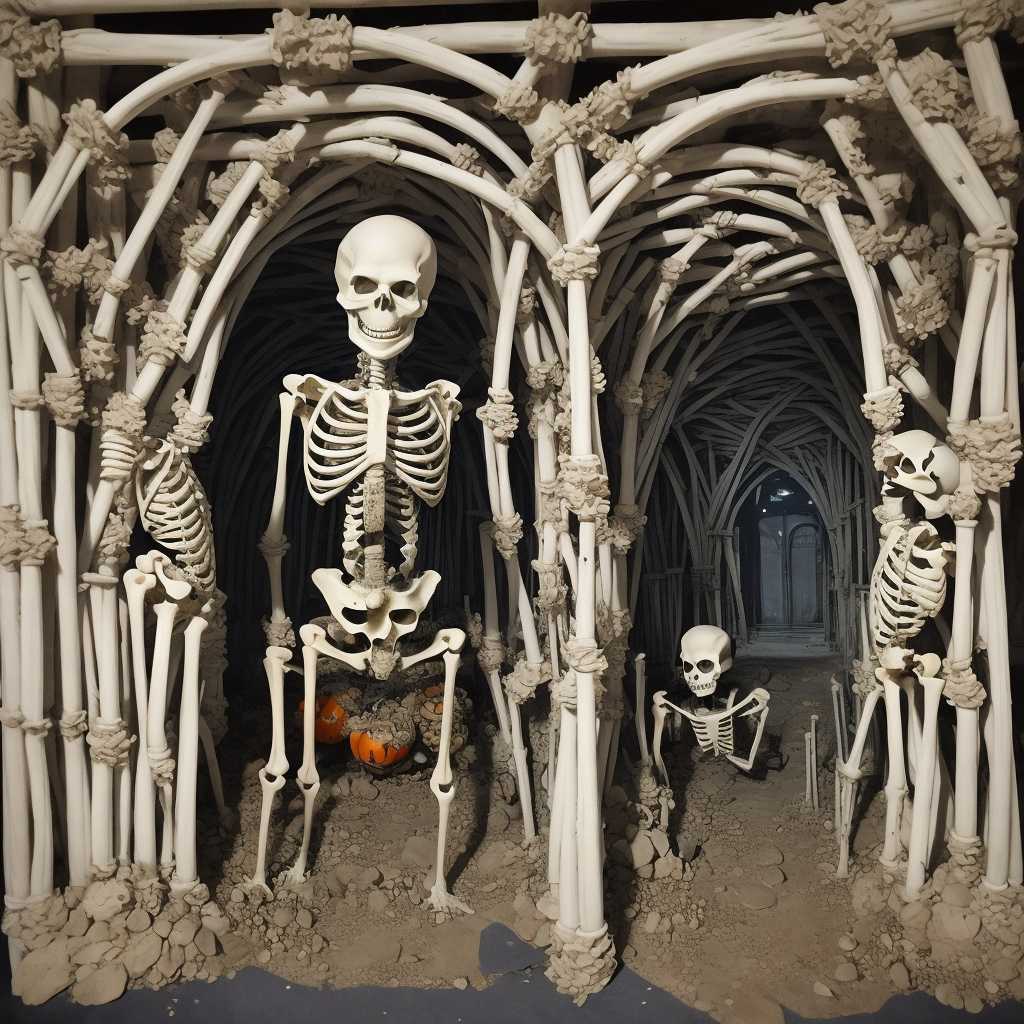 Build Skeleton-Themed Entryways