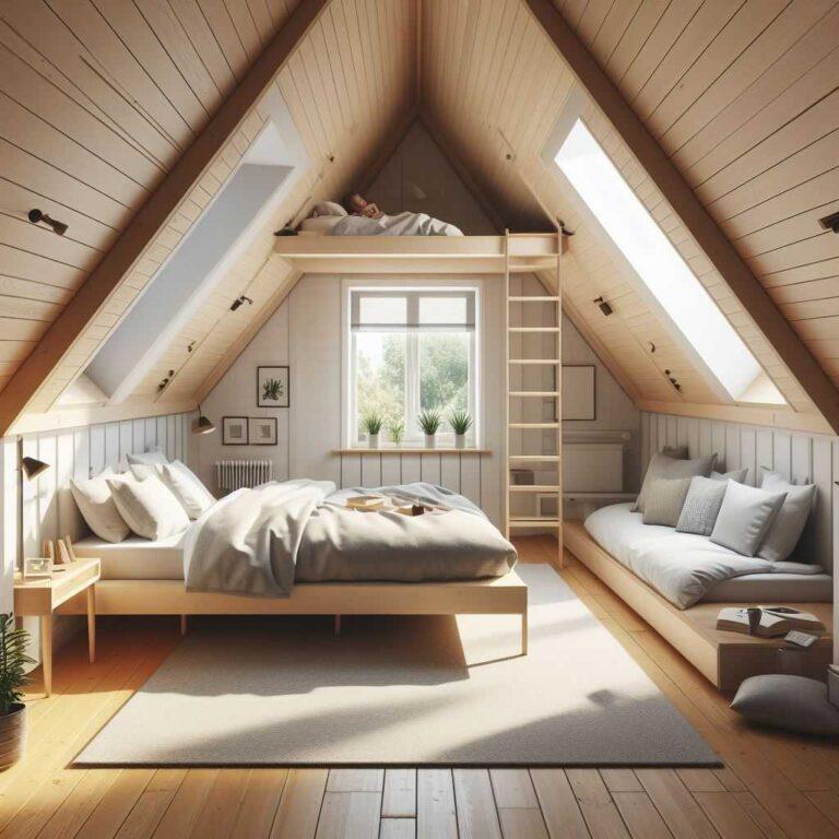 35+ Cool Attic Bedroom Design Ideas » HomeDecorFull