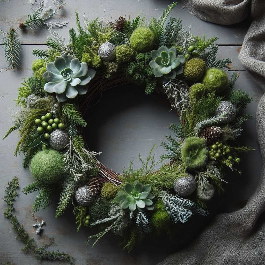 Create a Living Wreath