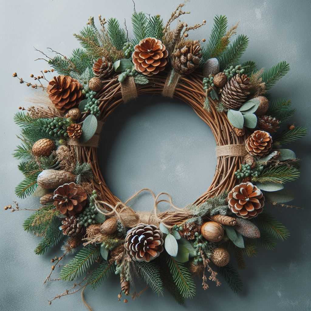 DIY Wreaths from Natural Materials