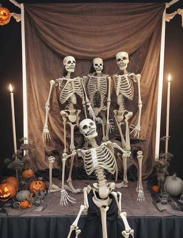 Encourage Photo Ops with Skeletons