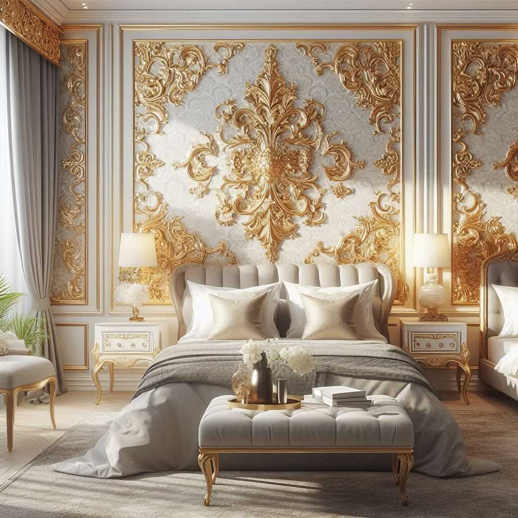 Gilded Baroque Wallpaper