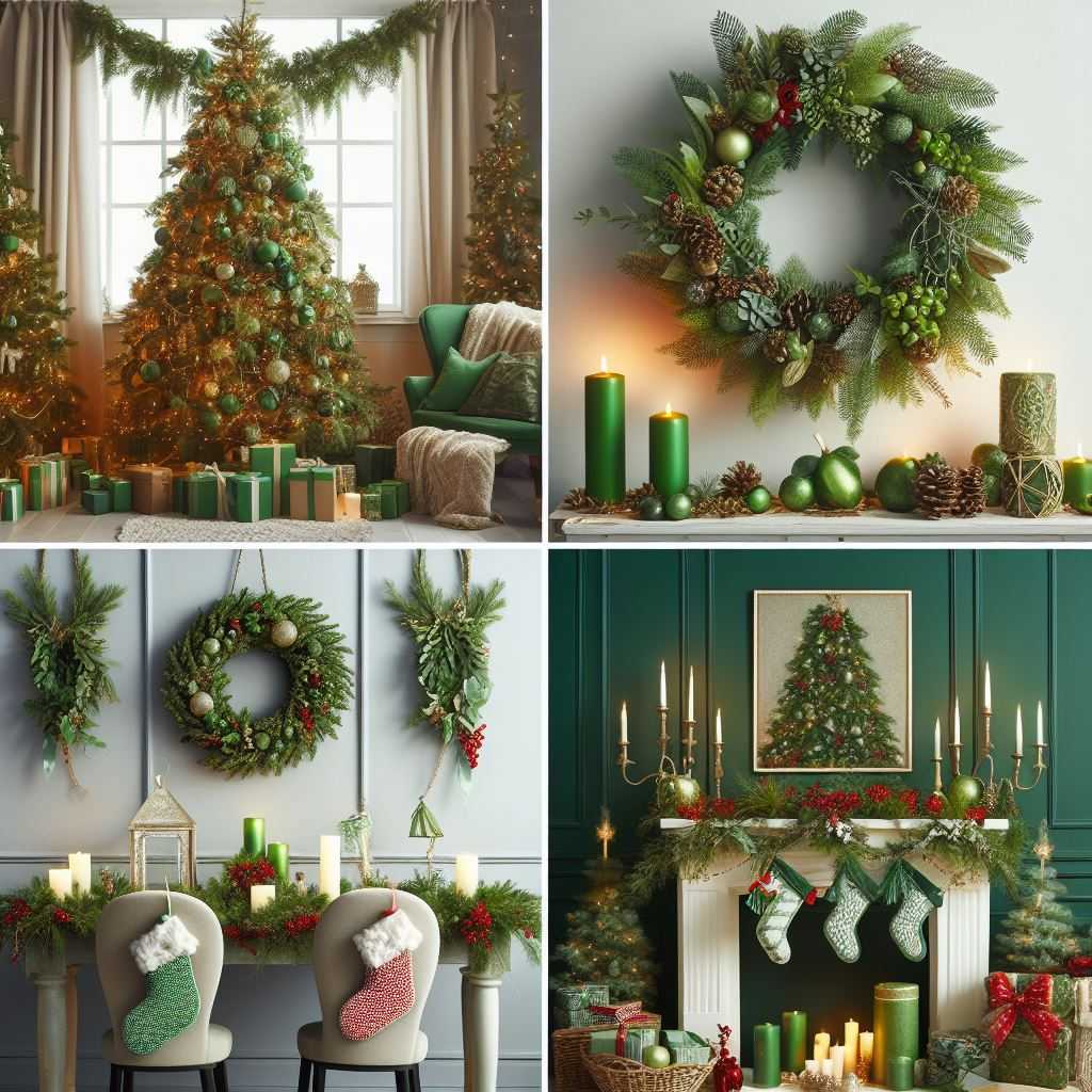 Inspiring Green Christmas Decor Ideas