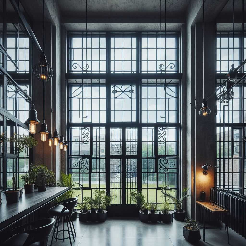 Industrial Style Interior Windows