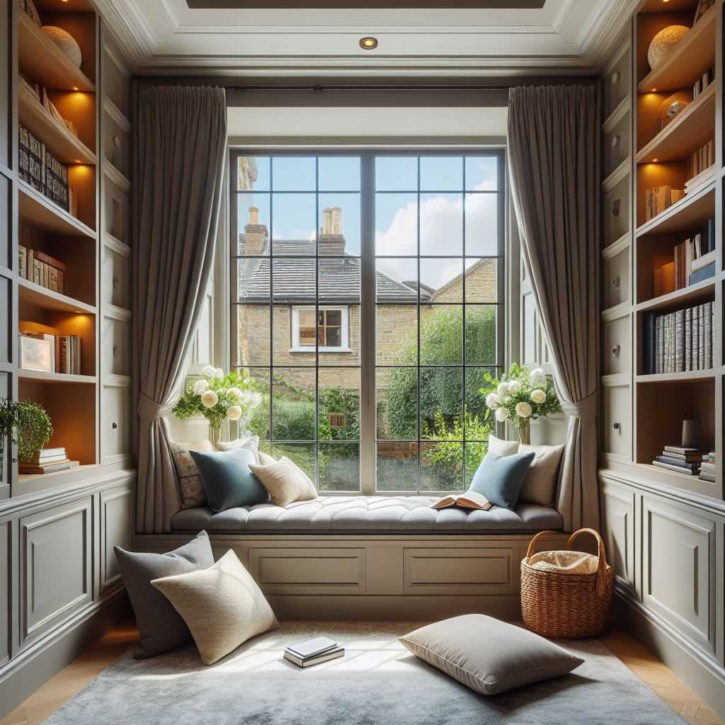 Interior Window Reading Nook