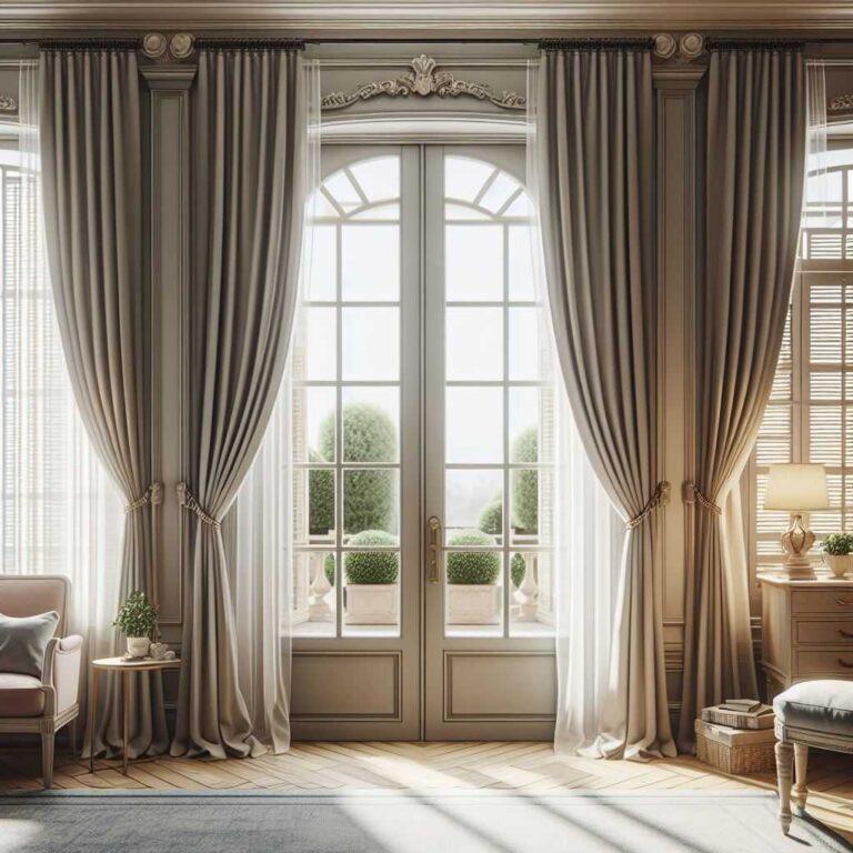 25 Stunning French Door Window Covering Ideas » HomeDecorFull