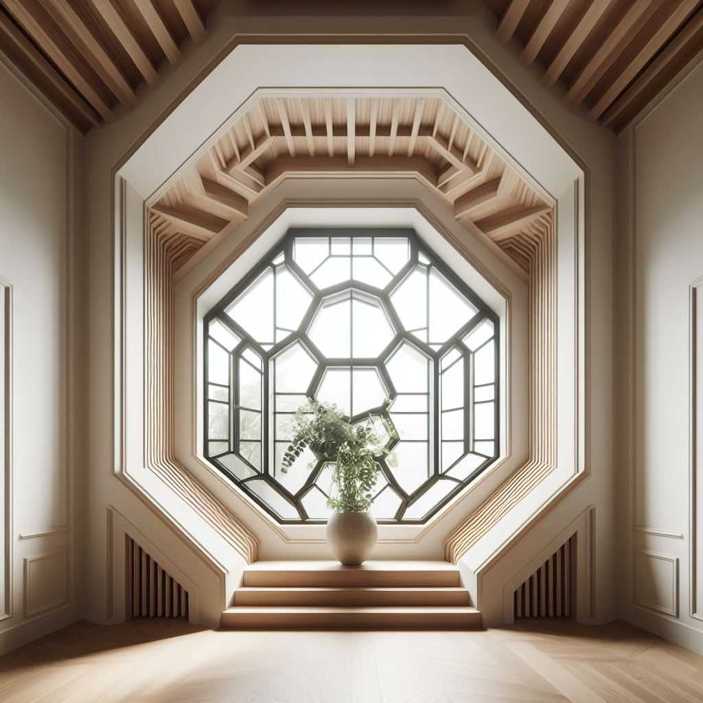 Octagon Interior Window