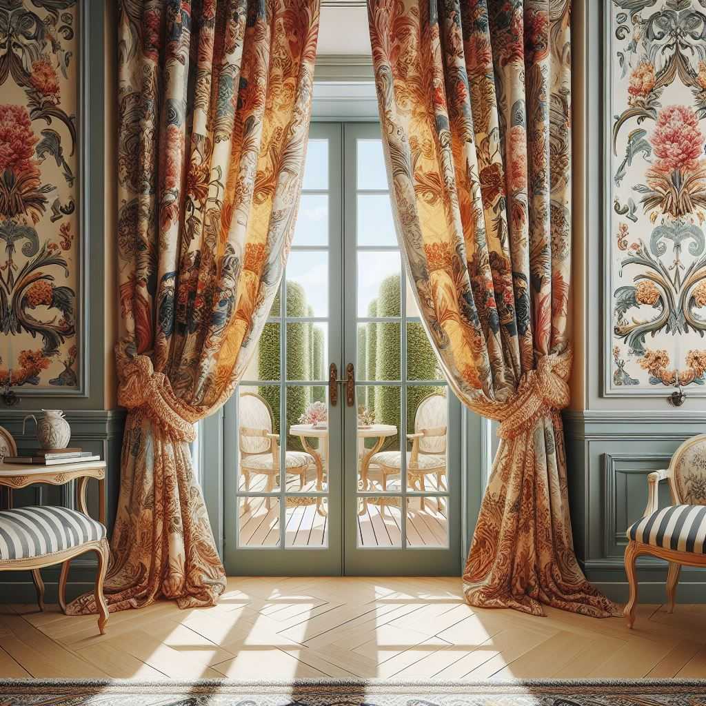 Patterned Draperies